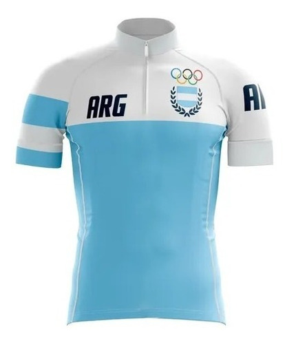 Camisa De Ciclismo Masculina Dry Fit Argentina Proteção Uv 