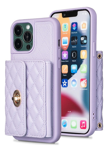 Funda De Teléfono Moderna For Mujer Con Cuerda Larga Para