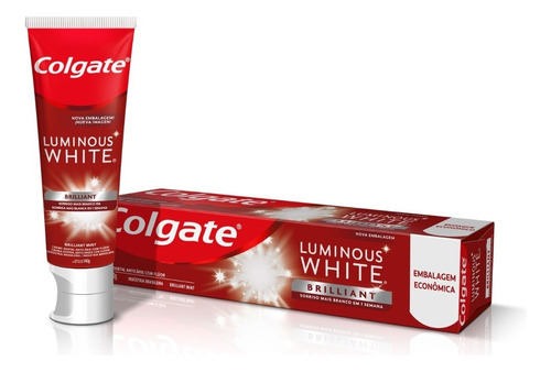 Pasta Dental Colgate Luminous White Brillant 140g