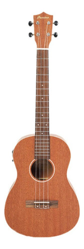 Ukulele Electroacústico Barítono Bamboo Bu-30cfq Marrón