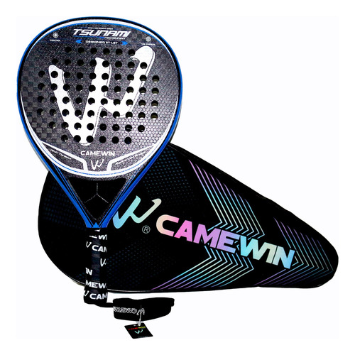 Pala De Padel Camewin Tsunami Control 12k Incluye Funda