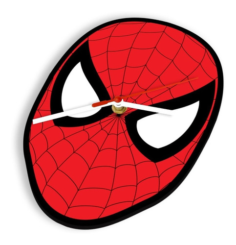 Reloj De Pared Superheroes Spiderman Hombre Araña Marvel Com