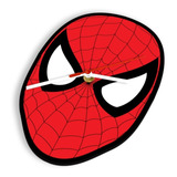 Reloj De Pared Superheroes Spiderman Hombre Araña Marvel Com