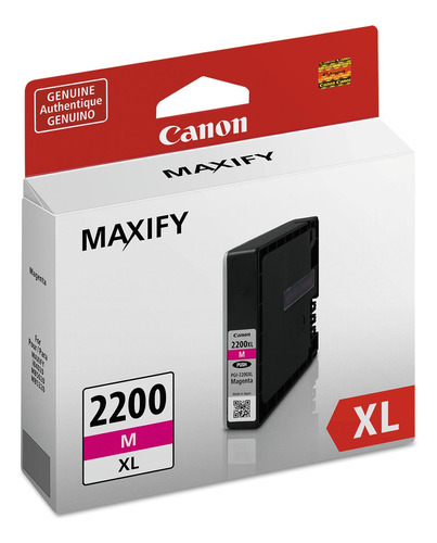 Tanque De Tinta Magenta Canon Pgi-2200xl Compatible Con