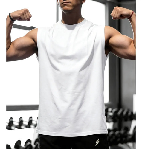 Playera Sin Mangas Hombre Gym Deportiva Tank Top Para Gym