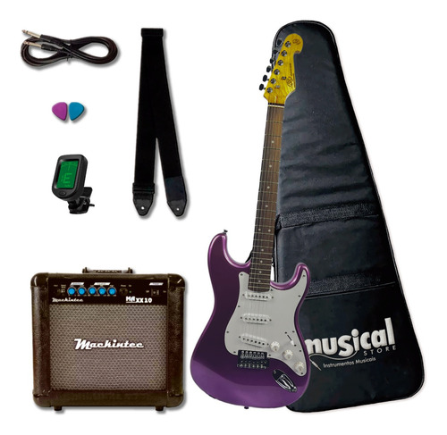 Guitarra Sx Ed1 Ed-1 Ed 1 Mpp Kit Bag Lx E Ampli Oferta!