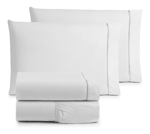 Roupa De Cama  Casal King  4 Peças 400 Fios Legitimo- Oferta