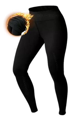 Calça De Lã Térmica Forrada Legging Feminina Forrada De Lã