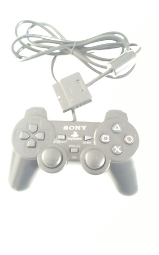 Controle Joystick  Playstation 2  C/cabo 1,70 Metro (cod.02)