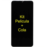 Kit Tela Display Touch Compatível A10 Incell Cola + Pelicula