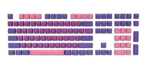 Set De Teclas Pbt Doubleshot Keycap Ultraviolet