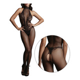 Sexy Bodystocking Lenceria Erotico Malla Babydoll Liguero