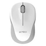 Mouse Acteck Mi480 1600dpi 2 Botones Inalambrico Usb Blanco