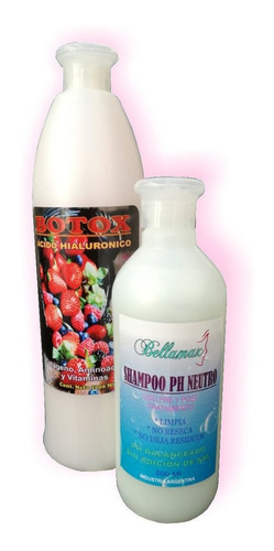 Cauterizador Ácido Hialurónico 1 Lt + Shampoo Neutro 500ml