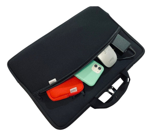 Bolsa Capa P Notebook Excelente 15,6 Preto Neoprene Case