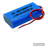 Pila Recargable Doble Con Conector M-18650 7.4v 12000mah