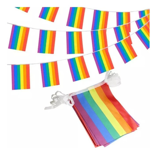 Banderines Lgbt Pride Marcha Orgullo Gay Guirnalda 