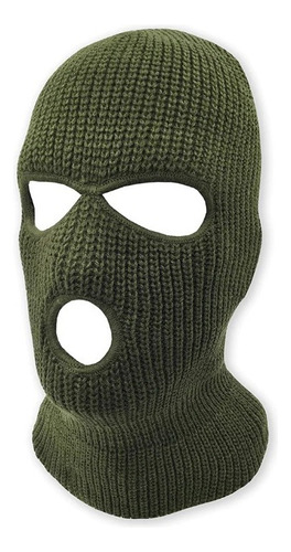 Balaclava Full - Pasamontañas Táctico Colores Neon Unisex Color Verde Militar