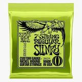 Encordoamento Ernie Ball P/ Guitarra 7 Cordas 010 056 Slinky