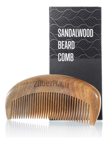 Zilberhaar Peine Para Barba  100% Sndalo  Accesorio Esencial