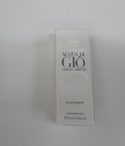 Perfume Acqua Di Gio Giorgio Armani X 15 Ml Original