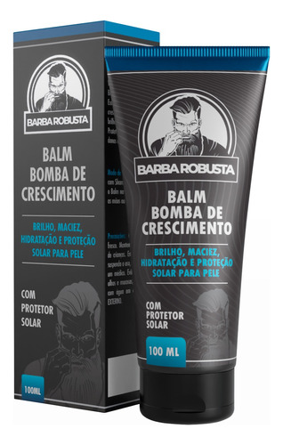 Balm De Barba Creme Hidratante Para Barba Robusta