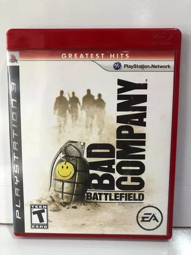 Jogo Mídia Física Battlefield (bad Company)- Para Ps3- Usado