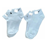 Calceta N_l_k_e Corta Blanca 12 Pares Gym Cotton Running