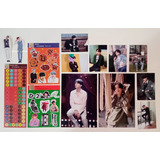 Bts Suga Yoongi Stickers + Photocards Bias Set  Fanmade Kpop