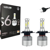 Kit Cree Led H4 S6 44000 Lumens H4 /vw Fox Suran Golf/