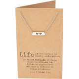 Quan Jewelry Best Friend Collares Joyas Con Tarjetas De Mens