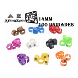 100 Anilhas 14mm Enumeradas Para Aves Galinhas Faisão.