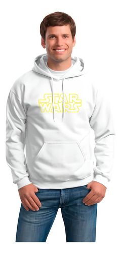 Buzo Hoodie Capota Star W Guerra Galaxia Serie Pelicula Jedi