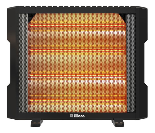 Calefactor Infrarrojo 2200w Liliana - Infractec - Negro 6c