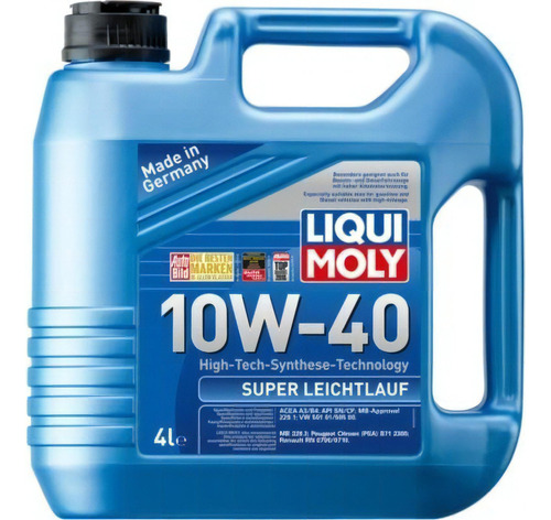 Aceite Liqui Moly Sintetico 10w40 Y Oil Additiv Promo R F