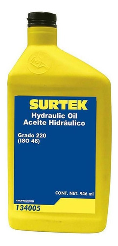Aceite Hidráulico Surtek 134005 De 946ml 29900010