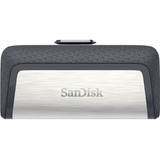 Memoria Usb Sandisk Ultra Dual Drive,128gb, Usb C 3.0, Plata
