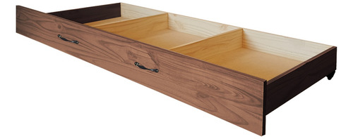 Cajon Bajo Cama Ruedas Pino Madera 1 Plaza 80x190 Oferta