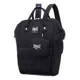 Mochila Everlast Urbana Moderna Negra Lisa Monocolor 21676 21677 21678 Codigos 22206 25 Litros Capacidad Hombre Mujer Unisex Deportiva Gimnasio Viajes Escuela Universidad Trabajo Oficina Resistente