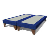 Base Cama Europea King Dividida Box 180 Cm X 200 Cm