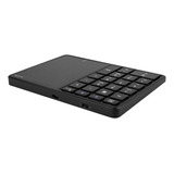 Teclado Numérico Sem Fio Portátil De 2,4 Ghz Com Touchpad