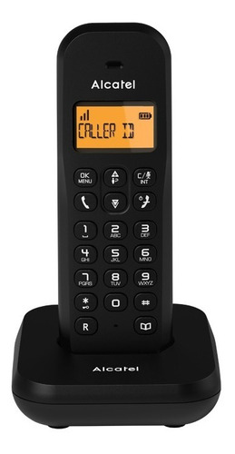 Teléfono Inalámbrico Alcatel E155 La Color Negro