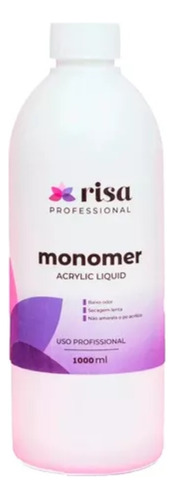 Liquido Monomer Risa Acrilico 1000ml