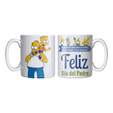 Tazón Día Del Padre Simpsons Feliz Día Del Padre Grafimax