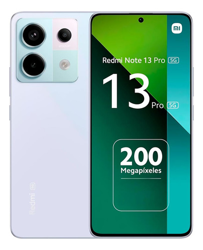 Xiaomi Redmi Note 13 Pro 5g Lilas 256gb 8gb Ram C/ Nfc + Nf