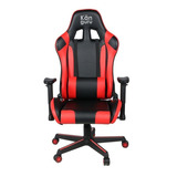 Silla Gamer Känguru K-gx2 Alfa Negra - Rojo