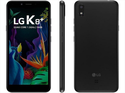 LG K8+ Dual Sim 16 Gb Preto Seminovo Vitrine 