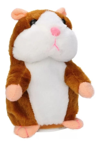 Hamster Falante Pelúcia Repete O Que Fala Brinquedo Falante
