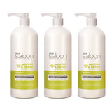 Issue Saloon Kit 3u Neutro & Detox Shampoo Limpieza 1000ml