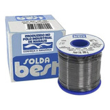 2 Rolos Carreteis Estanho Solda Best 1mm 60x40 500g Azul